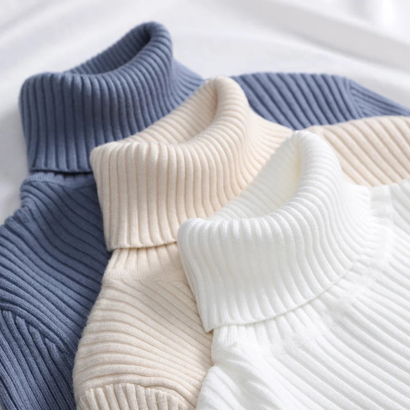 Heliar Women Fall Turtleneck Sweater Knitted Soft Pullovers Cashmere Jumpers Basic Soft Sweaters For Women 2026 Autumn Winter